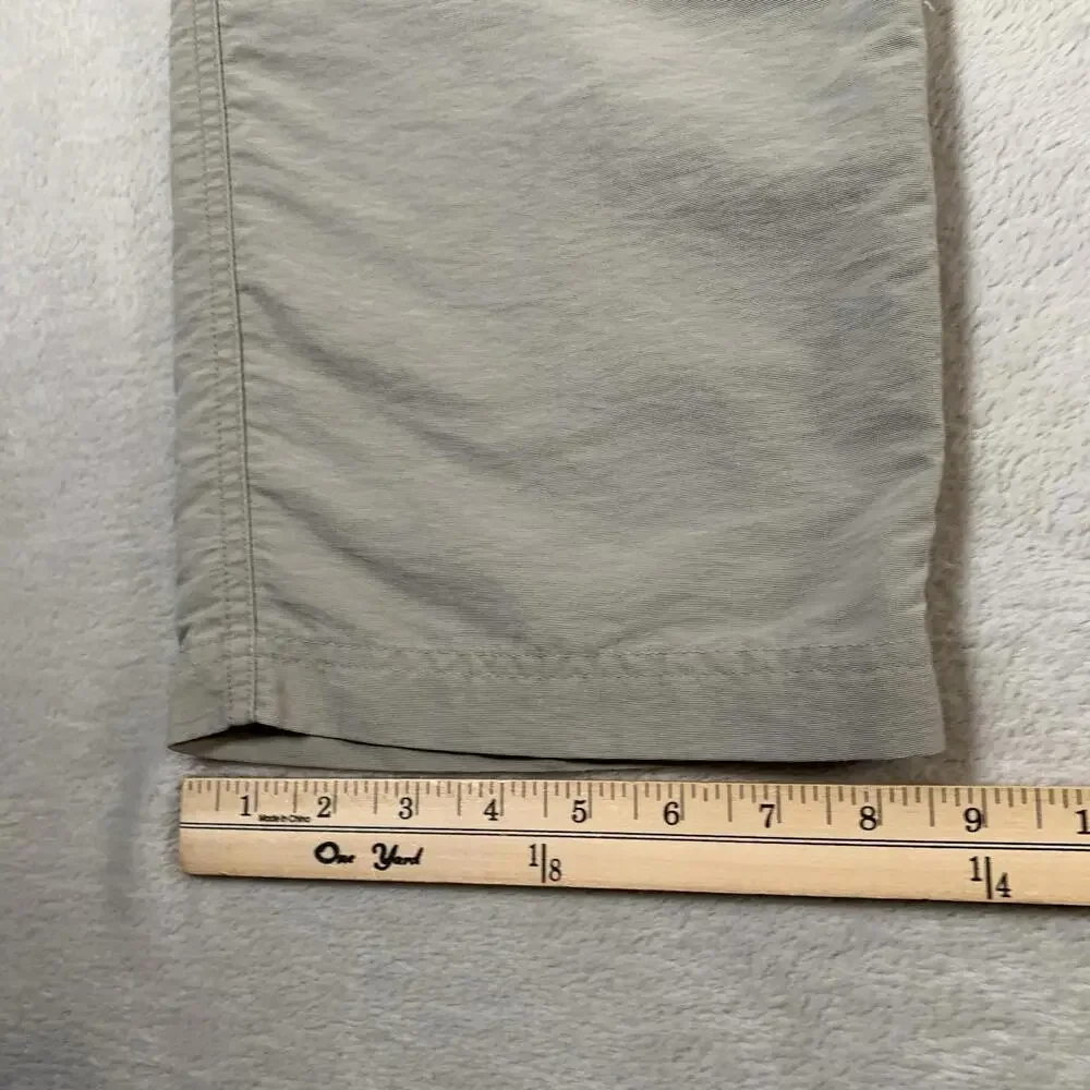 The North Face Men’s Nylon Hiking Pants Size 32‎ Beige Utility Outdoor Trail